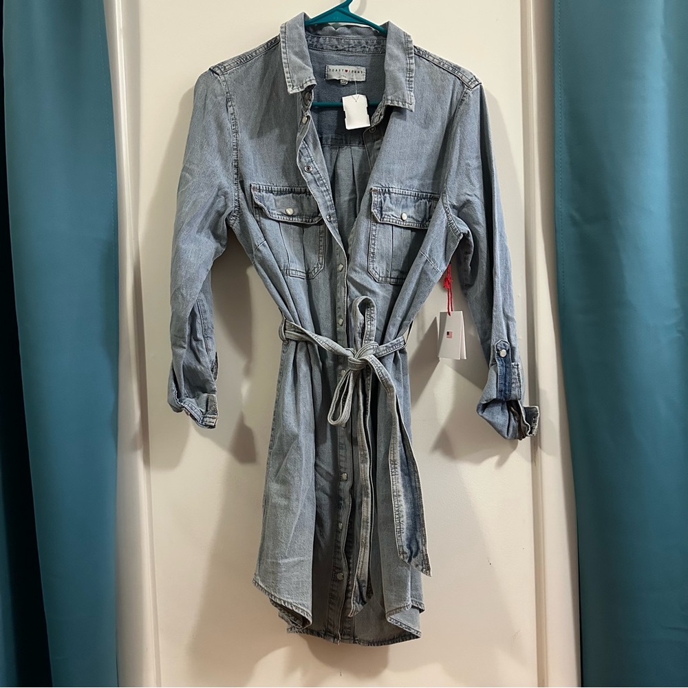 Denim Shirt Dress
